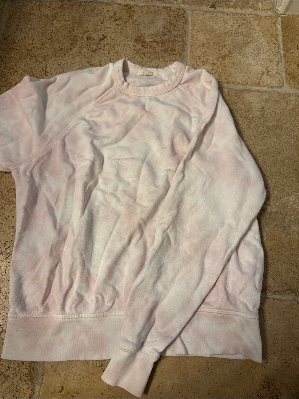 Light Pink Dye LEALLO Crewneck